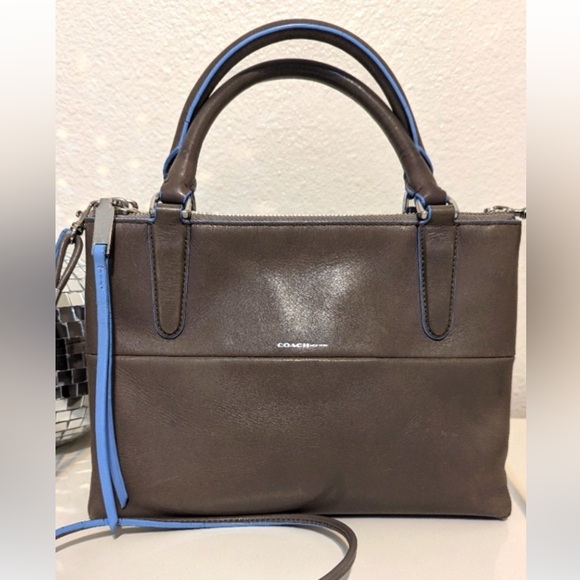 Coach Handbags - Coach Borough Mini Satchel Crossbody Handbag GUC